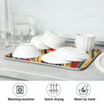 thumbnail image 7 of Yayeee Dish Drying Mat for Kitchen Counter 16"x18" Microfiber Absorbent Pad, Retro Abstract Eagle, 7 of 7