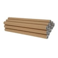 thumbnail image 1 of Lot de 10 Tubes d'Envoi avec, 1,5 X 12 Po Robustes, Réutilisables, Protège les Oeuvres d'Art, Affiches, Documents pour l'Expédition, le Rangement, 1 of 8