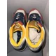 thumbnail image 5 of New Balance 574 Rugged Natural Indigo Earth Red Sneaker ML574DNY Men Size 10.5, 5 of 6