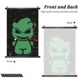 thumbnail image 2 of Oogie Boogie Poster Hanger Plastic Shaft Hanging Poster Wall Art Prints Canvas Decoration Artwork Gifts For Home Living Room Bedroom 16"X24", 2 of 7