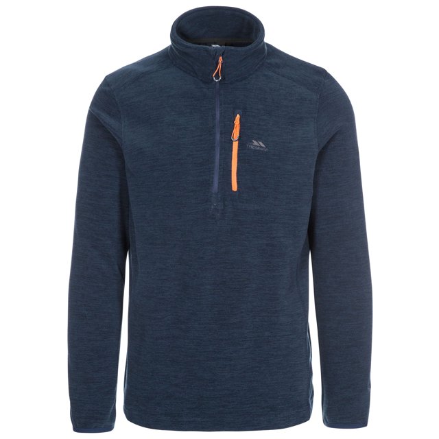 Trespass - Top Forro Polar Flatlid para Hombre (Marino)
