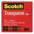 thumbnail image 2 of Ruban Cellophane Transparent 3M 600, 3/4 Pouces X 36 Yds, 2 of 4