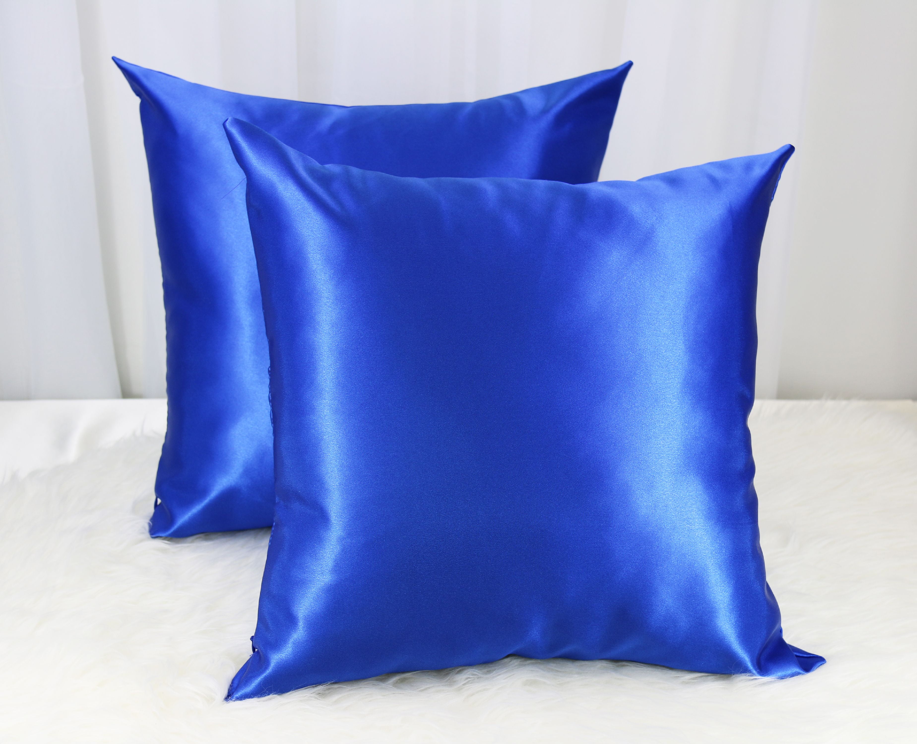 satin pillow covers