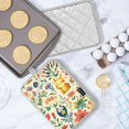 thumbnail image 5 of Yayeee Pot Holders Kitchen Heat Resistant with Pocket 7"x9.8" Cotton Oven Cooking Hot Pads, Floral Animals, 5 of 7