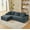 Dark Grey-Left, variant on MAYEERTY Corduroy L-Shape Cloud Sectional Sofa with Deep Seat, Minimal Luxury Modular Couches for Apartment, 103*65*34"Dark Grey