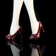 thumbnail image 4 of 1:6 Scale Stilettos Shoes For 12inch Dress Up Accessory Red Black, 4 of 8