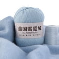 thumbnail image 6 of 50g+20g Simple Solid Color Yarn DIY Hand Knitting Crochet Sewing Thread, 6 of 8
