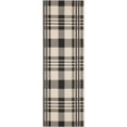 thumbnail image 1 of Safavieh Courtyard Black Indoor Outdoor Rug - Runner 2'3" x 10', 1 of 4