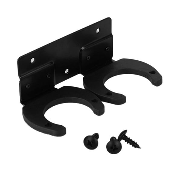 COOLHOOD Baseball Bat Display Hanger Holder Wall Mount Rack Stand With Mounting screws for Vertical Tennis Rack