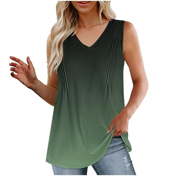 Bogo Summer Tops For Women 2025 Plus Size Cotton Tank Top Women Loose Fit Fitted Women Tunic Sweater Tops For Leggings Women 100% Cotton T Shirts Graphic Tees