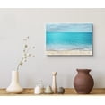 thumbnail image 3 of wall26 Canvas Print Wall Art Tranquil Blue Ocean View from The Beach Nature Wilderness Photography Modern Art Rustic Scenic Colorful Multicolor for Living Room, Bedroom, Office - 32"x48", 3 of 5