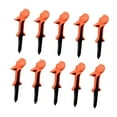 thumbnail image 5 of Vsenkes 10x Golf Tees Durability Sturdy Training Equipment Professional Golfing Tees Orange, 5 of 9