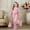 Pink, variant on Laipiong Girls Casual Fashion Outfits 2 Piece Bow Short Sleeve Top And Long Pants Comfy Trendy Casual Playwear Beige 9-10