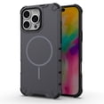 thumbnail image 2 of Case For IPhone 16 Pro [Compatible con la Funda Protectora para Teléfono de Color Sólido con Airbag de Grado Militar MagSafe], Gris Oscuro, For IPhone 16 Pro, 2 of 8