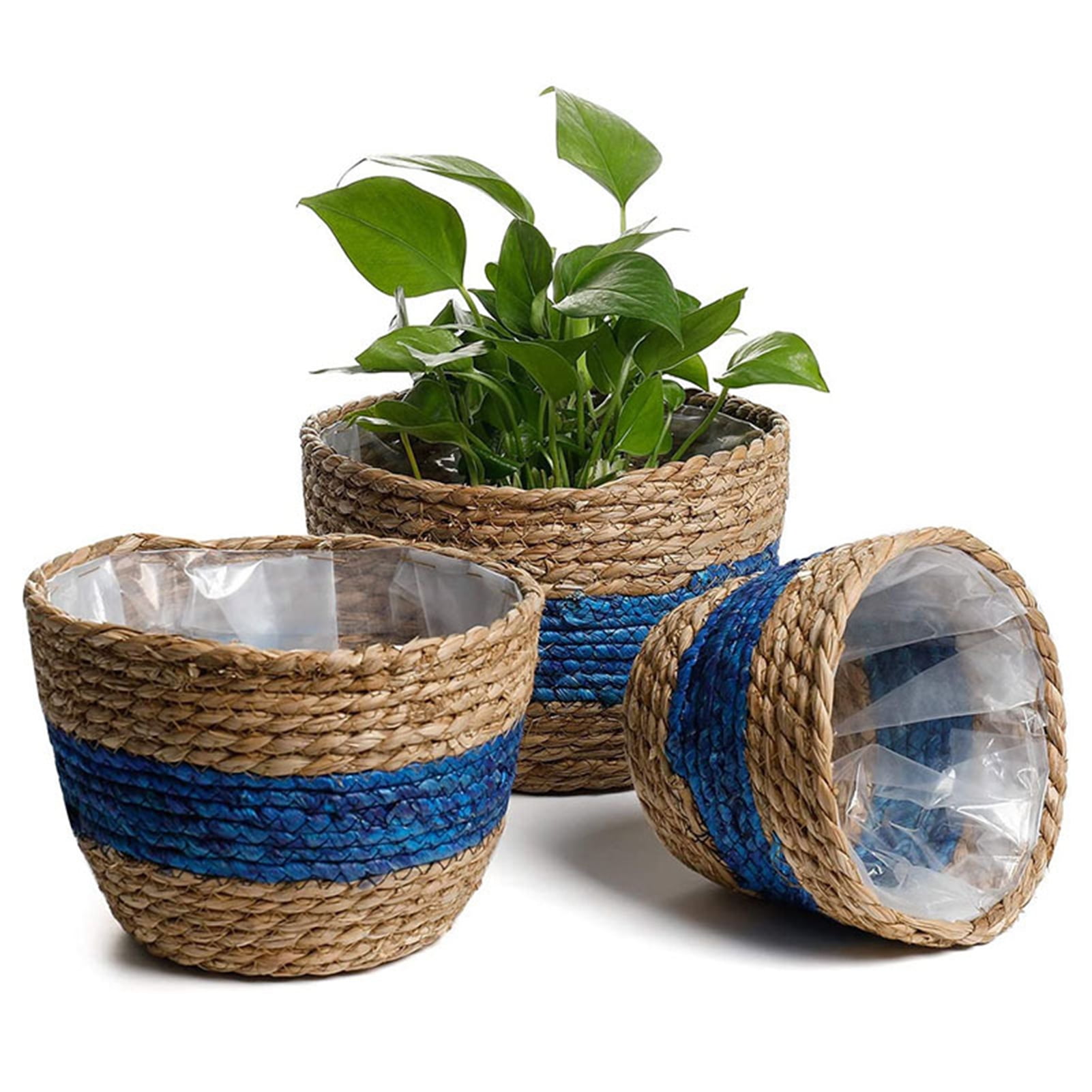 Details about   Vintage Container Flower Vase Bamboo Plant Pots Hanging Planters For Home Decors 