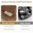 thumbnail image 5 of EcoSummer 54" Modern 7-Drawer Dresser, Walnut Storage Chest for Bedroom, Living Room & Entryway, 5 of 7