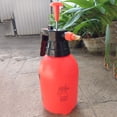 thumbnail image 3 of Ounissouiy Botella rociadora con disparador de presión manual de 2L/3L, cabezal de boquilla ajustable, fertilizantes de jardinería, bomba de Jardín y Patio rojo 2L, 3 of 6