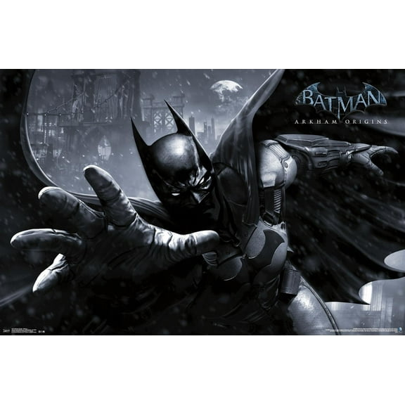 DC Comics Video Game - Arkham Origins - Batman Wall Poster, 22.375" x 34"
