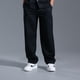 thumbnail image 3 of Pantalones largos y pantalones de lino para hombre, pantalones casuales de lino de gran tamaño, sueltos y rectos, pantalones para hombre., 3 of 5