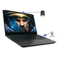 thumbnail image 4 of Lenovo IdeaPad 3i Gaming Laptop, 15.6" 120Hz FHD Display, Intel Core i7-10750H Upto 5.0GHz, 8GB RAM, 512GB NVMe SSD, NVIDIA GeForce GTX 1650, HDMI, Wi-Fi, Bluetooth, Windows 10 Home (81Y4001HUS), 4 of 7
