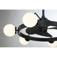 thumbnail image 6 of Matte Black LED Fandelier from the Gibson Collection, 6 of 6