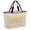Beige, variant on 3D Optical Illusion Beach Bag for Women, Large Breathable Mesh Beach Tote Bag, Turquoise Geometric Modern Prints Sandproof Lightweight Travel Bags for Vacation Picnic Swimming Pool 15.7"x15.7"x9.1"