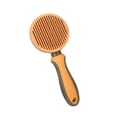 thumbnail image 3 of Cepillo automático para limpieza de mascotas, peine para perros y gatos, herramienta para quitar el pelo Naranja, 3 of 6