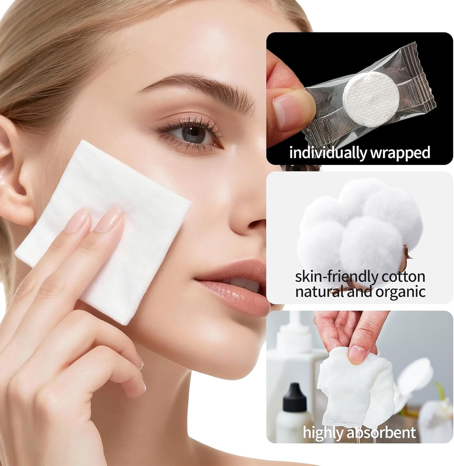 Compressed Towel, Disposable Towel Tablets, Individually Packed, Face Towels for Travel, Camping and Outdoor Sports