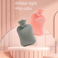 thumbnail image 2 of Hot Water Bottle 500ml Classic Rubber Hot Water Bag for Pain Relief Menstrual Cramps Hot & Cold Compress Hand & Feet Warmer Winter Summer Hot Water Bottle with Cover, 2 of 11