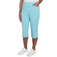 thumbnail image 3 of Alfred Dunner Womens Flat Front Allure Classic Clamdigger Pant, 3 of 4