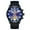 Black blue, variant on Automatic Mechanical Wrist Watch Men 50M Waterproof Luminous Tourbillon Rubber Strap Sapphire Crystal Clock мужские часы