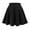 Black, variant on Baqcunre Skirts for Women Women's Velvet Stretch Mini Flared Pleated Skater Skirt Mini Skirt Women's Skirts Black L(Hot)