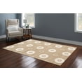 thumbnail image 2 of Linon Home Décor Prisma Area Rug Collection, Lt Beige and White, 5.25' x 7.5', 2 of 3