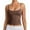 Coffee, variant on SRZYMJ Women's Basic Double Lined Scoop Neck Tank Tops Adjustable Cami Tank Summer Sleeveless Tops
