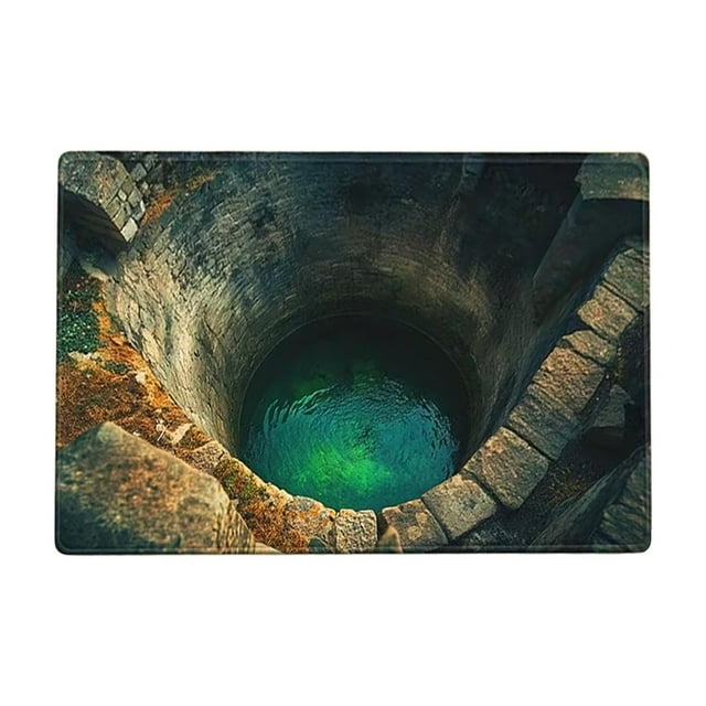 B 3D Design Floor Mat, 40X60Cm, Anti-Skid And Quick-Dry, For High-Moisture Areas, Home And Commercial Use