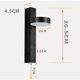 thumbnail image 3 of Aplique de pared LED tricolor seleccionable de 9 W con interruptor de tracción giratorio de 360° Aplique de pared LED para interiores para sala de estar, dormitorio, cocina, 3 of 5