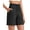 Black, variant on G4Free Women's Athletic Running Shorts High Waisted Bermuda Summer Casual Shorts for Golf Yoga with Pockets
