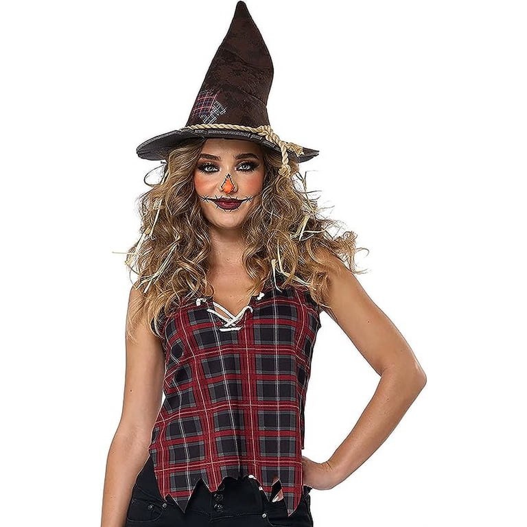 Harvest Hottie Sexy Scarecrow Womens Costume - Walmart.com