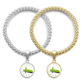 thumbnail image 1 of Submarine Sank Underwater Ocean Lover Bracelet Bangle Pendant Jewelry Couple Chain, 1 of 3