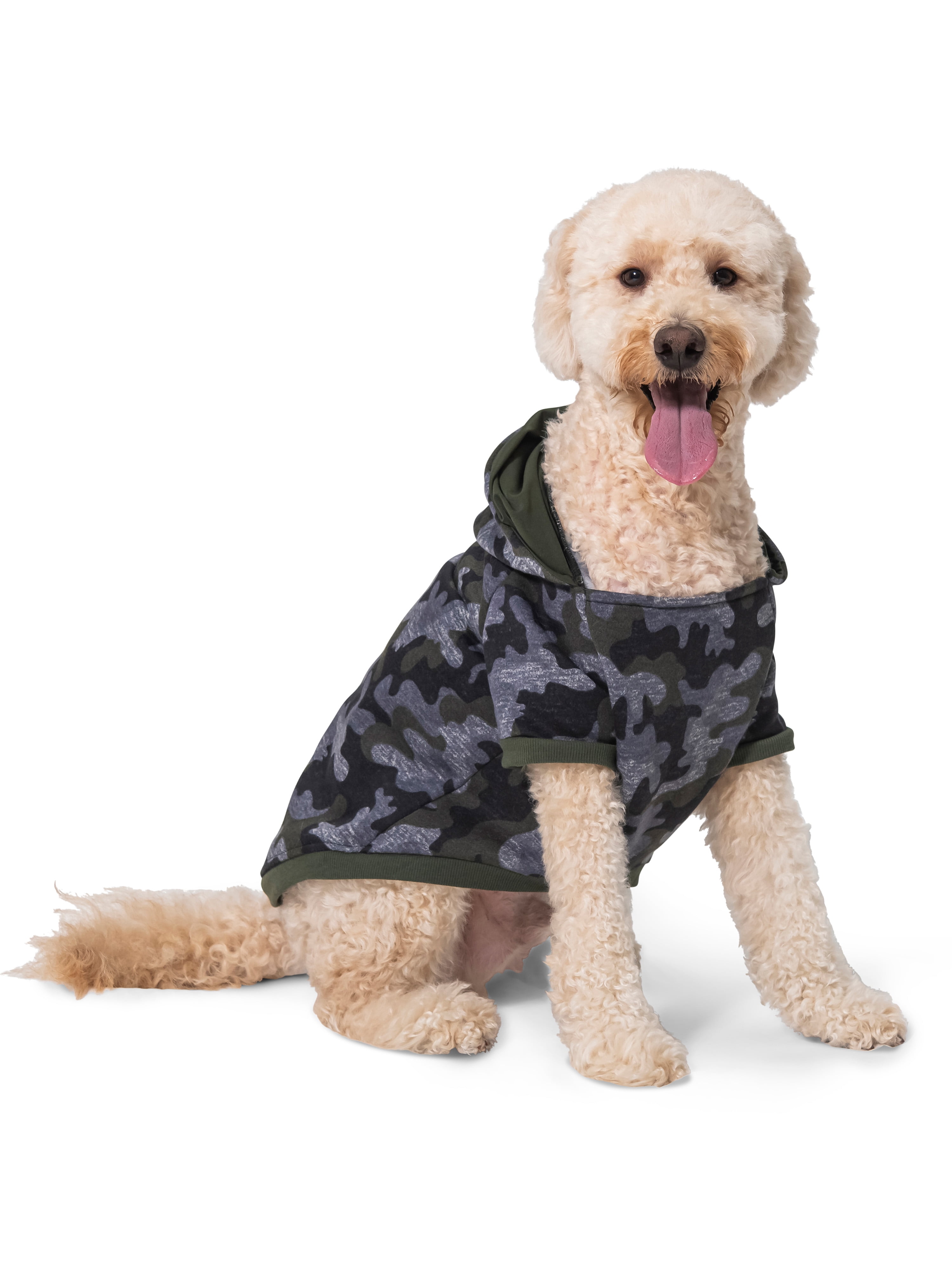 7th & Hudson Kangaroo Pocket Hoodie for Dogs and Cats, Size S-XL