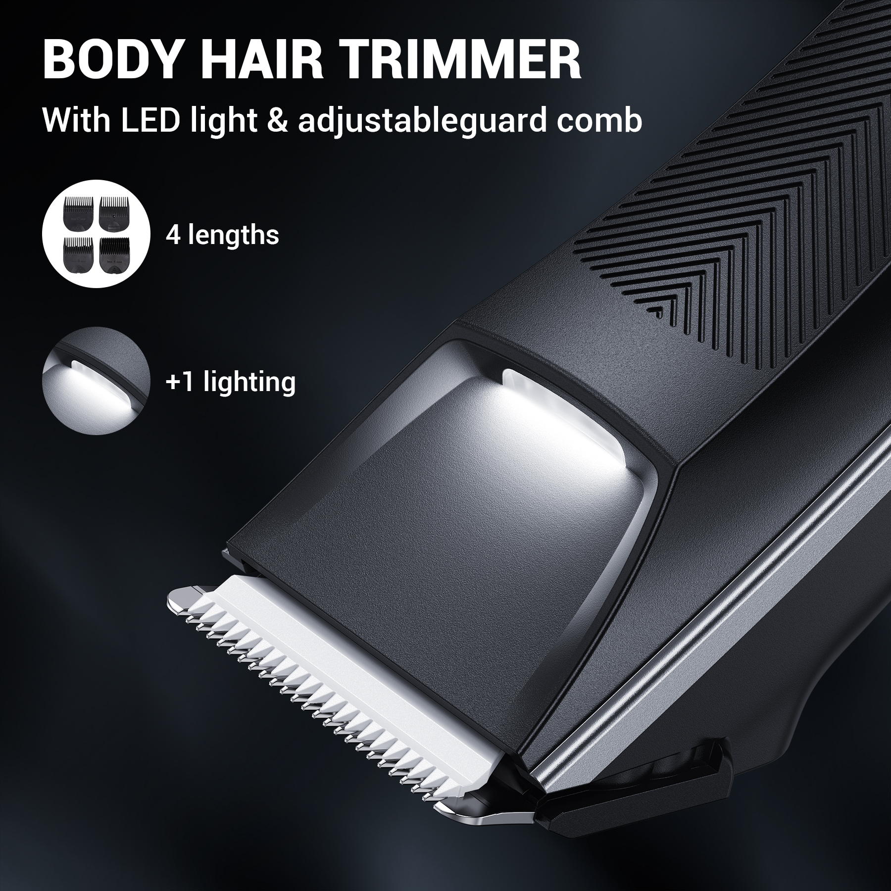 NEXPURE Body Hair Trimmer for Men photo 4