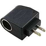 - Universal AC to DC Car Cigarette Lighter Socket Adapter US Plug