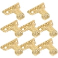 thumbnail image 6 of UPGRATOR 8Pcs Vintage Style Zinc Alloy Small Feet for Box with Protective Function 1.42X1.38X0.98in, 6 of 8