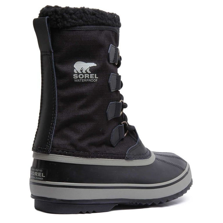 Sorel Men s 1964 Pac Nylon Black Tusk Mid Calf Snow Boot 11M