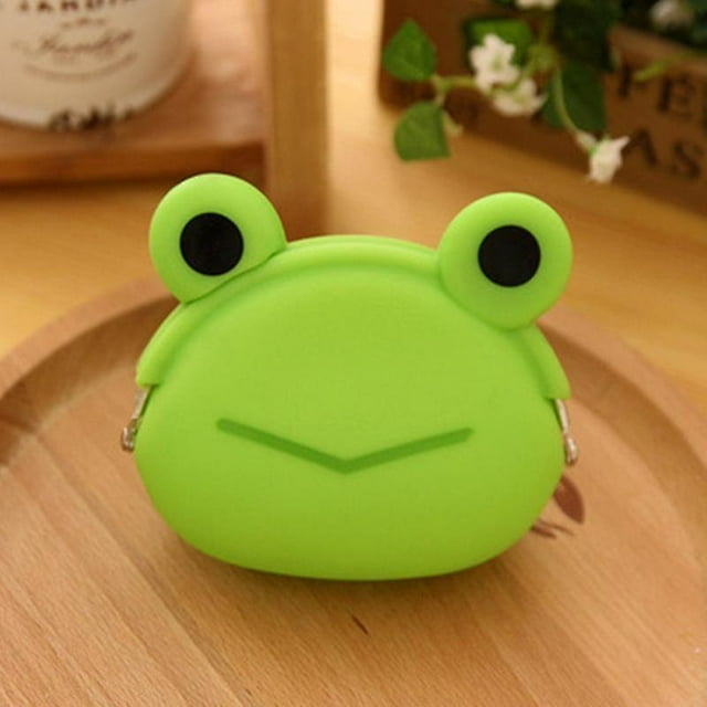 Mini Wallet Change Coin Purse Silicone Cartoon Bags Gifts