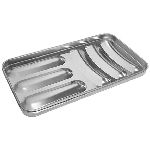 Ferencaa Stainless Steel Hot Dog Bun Mold Baking Loaf Pan Mold for Homemade Bread and Pastry Making
