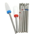 thumbnail image 3 of Juego de brocas para uñas, 7 piezas Brocas para uñas Brocas para limas de uñas eléctricas Brocas para uñas para manicura y pedicura Características mejoradas, 3 of 8