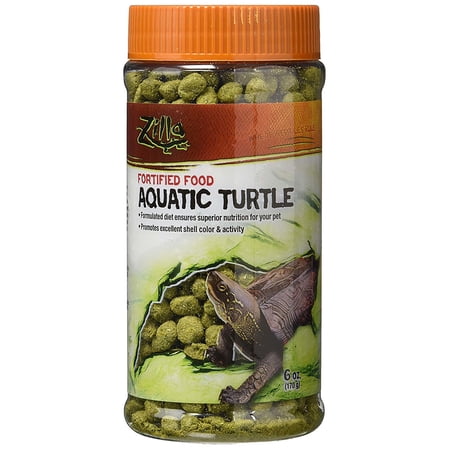 UPC: 0096316695016 | Zilla Aquatic Turtle Extruded Food Pellets 6 Ounces