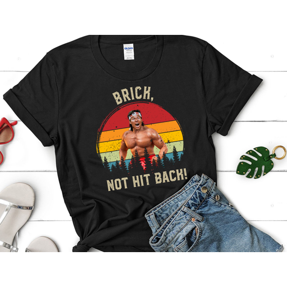 Chong Li "Brick Not Hit Back" Vintage Tee, Bloodsport Shirt, Fan Gift Shirt