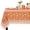 Bubblegum Pink-60" x 60" (Square), variant on -bubblegum Pinkton Tablecloth Handblock Print Fltable Cloth For Kitchen Dining Linen I Thanksgivingmas Wedding Fall Decor 4 Seater 60x60 Inches Square